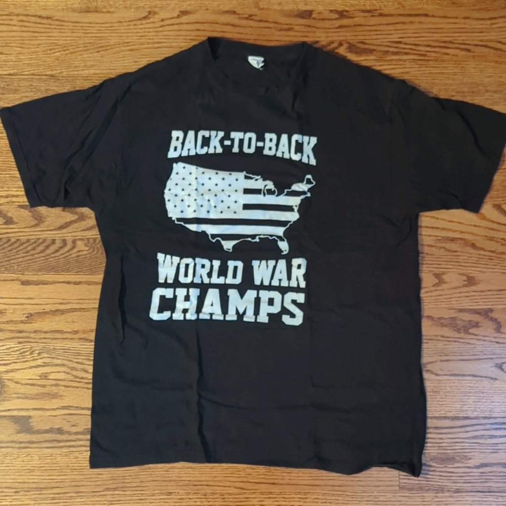 Back-To-Back World War Champs Medium T-Shirt